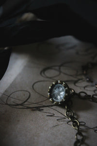 A Dark Tale | Gentleman Detective : 1844. Antiqued Bauble Necklace.