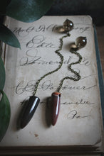 Load image into Gallery viewer, The Sacred Grove | Unearthed. Gemstone Divination Pendulum.