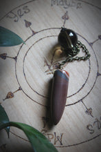 Load image into Gallery viewer, The Sacred Grove | Unearthed. Gemstone Divination Pendulum.