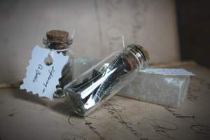 Lightning In A Bottle. Whimsical Handmade Curio.