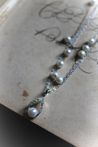 Nine Daughters  |  Set of 3 Vintage Faux Pearl Necklaces.