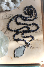 Load image into Gallery viewer, Nine Daughters  |  Crest. Hand-knotted Glass &amp; Gemstone Necklace.