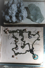 Load image into Gallery viewer, Nine Daughters  |  Kólga. Freshwater Pearl &amp; Crystal Headchain.