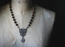 Load image into Gallery viewer, The Lady of the Lake | The Knight&#39;s Table. Beaded Pendant Necklace.