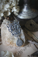 Load image into Gallery viewer, The Lady of the Lake | The Knight&#39;s Table. Beaded Pendant Necklace.