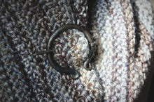 Load image into Gallery viewer, Moss &amp; Moth Wings | Hawkmoth. Hand Crocheted Deluxe Cowl.