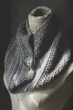 Load image into Gallery viewer, Moss &amp; Moth Wings | Hawkmoth. Hand Crocheted Deluxe Cowl.