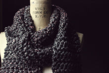 Load image into Gallery viewer, The Washerwoman. Storyteller Series. FIRST EDITION. Unisex Hand Crocheted Chunky Scarf.