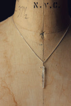 Load image into Gallery viewer, Peregrine. Delicate Quartz Crystal &amp; Sterling Silver Necklace.