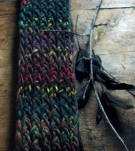 Load image into Gallery viewer, LAST ONE. Wychwood. Storyteller Series. First Edition. Unisex Hand Knit Scarf.