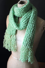 Load image into Gallery viewer, FIRST EDITION. wild &amp; willow Collection. Hand Knit Unisex Scarf. &quot;Wintergreen&quot;.