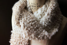 Load image into Gallery viewer, The Wakehurst Library. Storyteller Series. Textural Hand Crocheted Scarf.