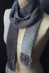The Eridanus Observatory. Storyteller Series. SECOND EDITION. Hand Crocheted Scarf.