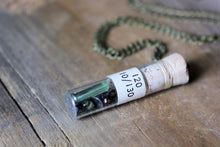 Load image into Gallery viewer, The Alchemist | Finding No. 120. Storyteller Series. Vintage Vial Pendant Necklace.