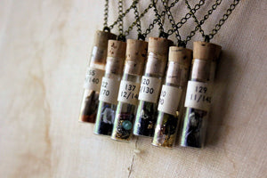 The Alchemist | Finding No. 120. Storyteller Series. Vintage Vial Pendant Necklace.