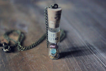 Load image into Gallery viewer, The Alchemist | Finding No. 137. Storyteller Series. Vintage Vial Pendant Necklace.