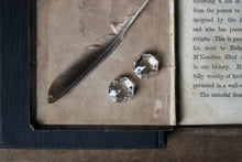 Load image into Gallery viewer, Vintage Chandelier Crystal Set | Small Clear Faceted Glass Connector Prisms.