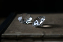 Load image into Gallery viewer, Vintage Chandelier Crystal Set | Small Clear Faceted Glass Connector Prisms.