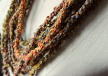 Load image into Gallery viewer, Fox Paw. Bohemian Hand Crocheted Layered Necklace.