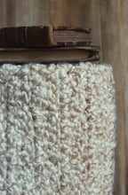 Load image into Gallery viewer, The Wakehurst Library. Storyteller Series. Textural Hand Crocheted Scarf.