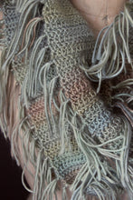 Load image into Gallery viewer, The Haefen Tearoom. Storyteller Series. FIRST EDITION. Hand Crocheted Infinity Scarf.