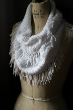 Load image into Gallery viewer, The Zadkiel Cavern. Storyteller Series. FIRST EDITION. Hand Crocheted Infinity Scarf.