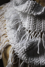 Load image into Gallery viewer, The Zadkiel Cavern. Storyteller Series. FIRST EDITION. Hand Crocheted Infinity Scarf.