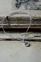 Load image into Gallery viewer, Wish Bracelet | Love. Sterling Silver Heart Charm &amp; Irish Linen Cord Bracelet.