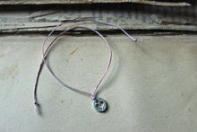 Load image into Gallery viewer, Wish Bracelet | Love. Sterling Silver Heart Charm &amp; Irish Linen Cord Bracelet.